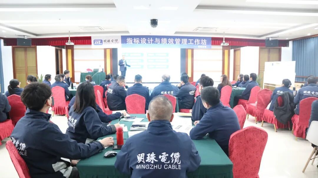 以战略为锚 以指标为帆 | 明珠电缆指标设计与绩效管理工作坊！